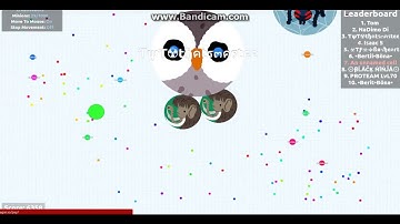 Agario Gameplay W/ BOTS AND WITH A 2 TRICKSPLIT