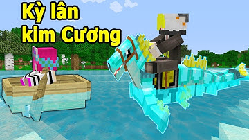 NẾU ONE CÓ THÚ NUÔI LÀ KỲ LÂN KIM CƯƠNG SIÊU VIP TROLL NOOB YETI TRONG MINECRAFT