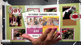 Cozy Christmas Paper Pumpkin 🎄 3 Cards + Kitten Scrapbook Layout (Oct 2025 Kit!)