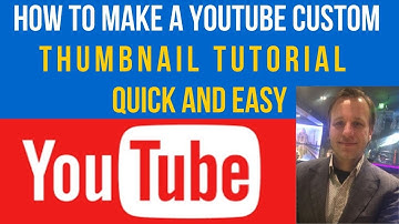 How to Make a YouTube Custom Thumbnail Tutorial — Quick and Easy