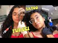 FIZ DUAS TATUAGENS E UM PIERCING NO MESMO DIA vlog eu que lute