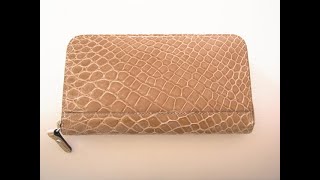 クロコダイル 長財布 レディース ブランド 日本製 紹介 通販