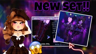 BUYING The NEW Whimsy Witch Set!! | Royale High | Roblox