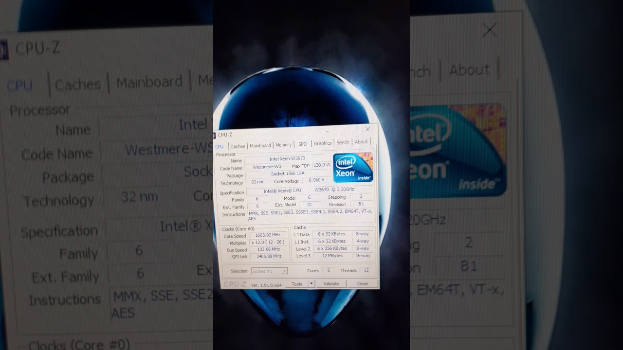 Dell XPS 730x Xeon CPU mod