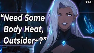 Trapped With Your Drow Guide In The Crystal Caverns Kisses & Flirting Dnd Asmr Roleplay F4A