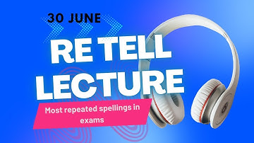 PTE Retell Lecture - June 2025 - MUST PRACTICE