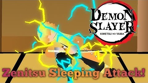 Zenitsu Sleeping Attack Sticknodes Animation! | Kimetsu no Yaiba