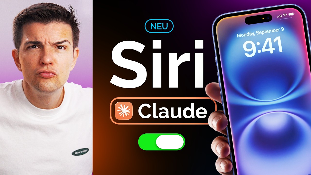 Claude zur Rettung! iOS 27 bringt KI-Extensions für Siri (Mehr Stimmen, Tools & Intelligenz)!