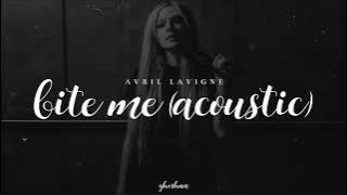 avril lavigne - bite me (acoustic) [lyrics]