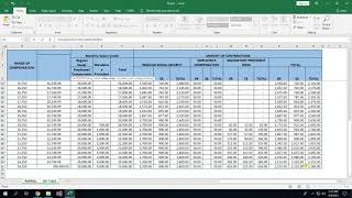 CARA MENGHITUNG TUNJANGAN WAJIB MENGGUNAKAN EXCEL