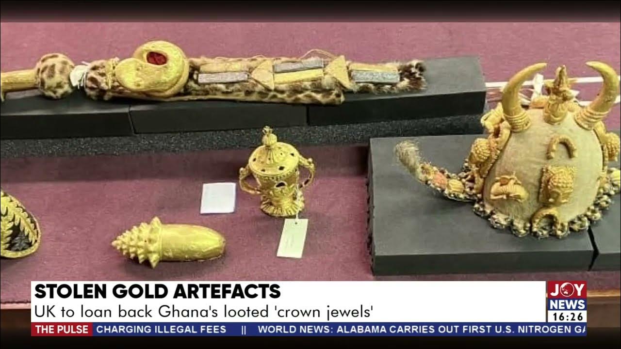 Stolen Gold Artefacts: UK to loan back Ghana's looted "crown jewels" -  YouTube