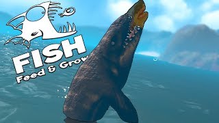 ИГРАЮ ЗА МОЗАЗАВРА, СЪЕЛ ВЕСЬ ОКЕАН! | Feed and Grow Fish