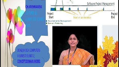 Domain model in OOAD,BCA 5th sem,unit-2