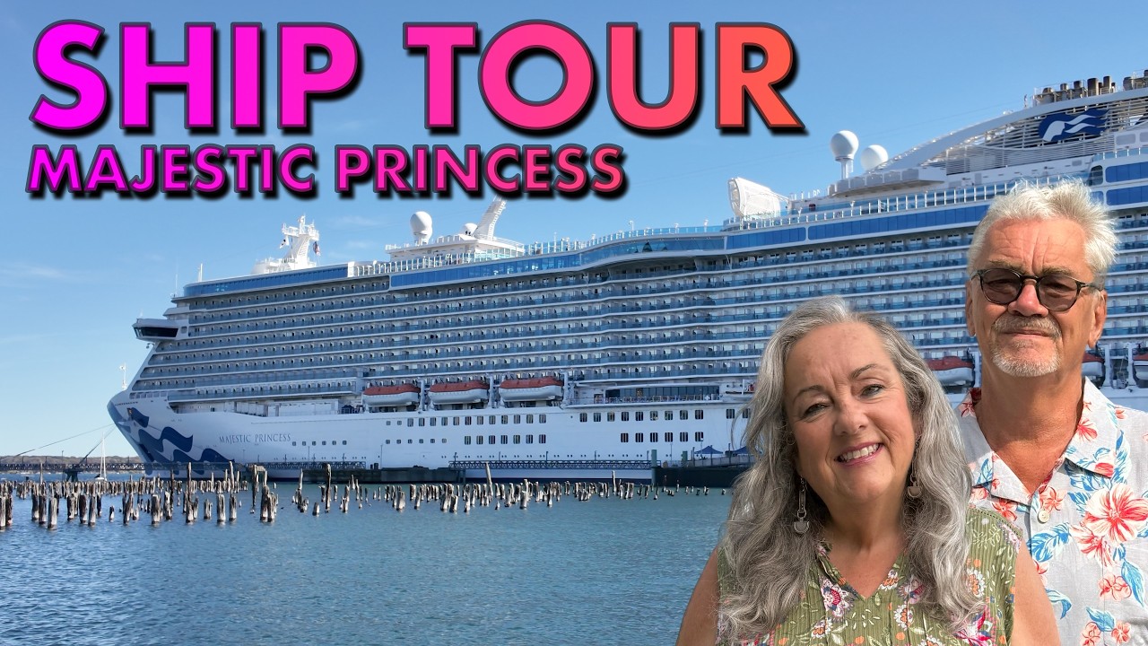 Majestic Princess Full Ship Tour 2026, Restaurants, Bars and More