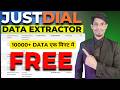 JUSTDIAL DATA EXTRACTOR FREE | #dataextractor #justdial