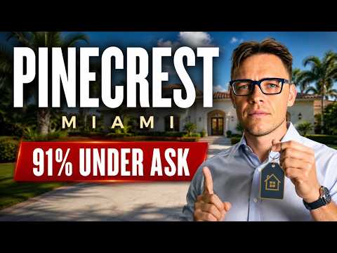 Pinecrest 2026: 91% of Homes Sold Below Asking Price