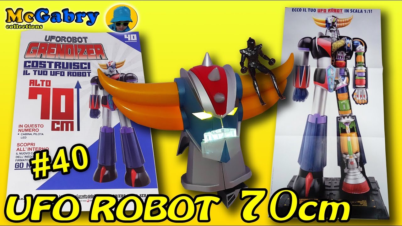 CONSTRUISEZ LE ROBOT UFO GOLDORAK 70cm - N°1 DE LA COLLECTION HACHETTE GO NAGAI EUR 6,99 - FR