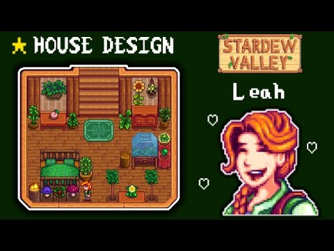 Farmhouse Interior Based on Leah | Stardew Valley House Design Ideas ...