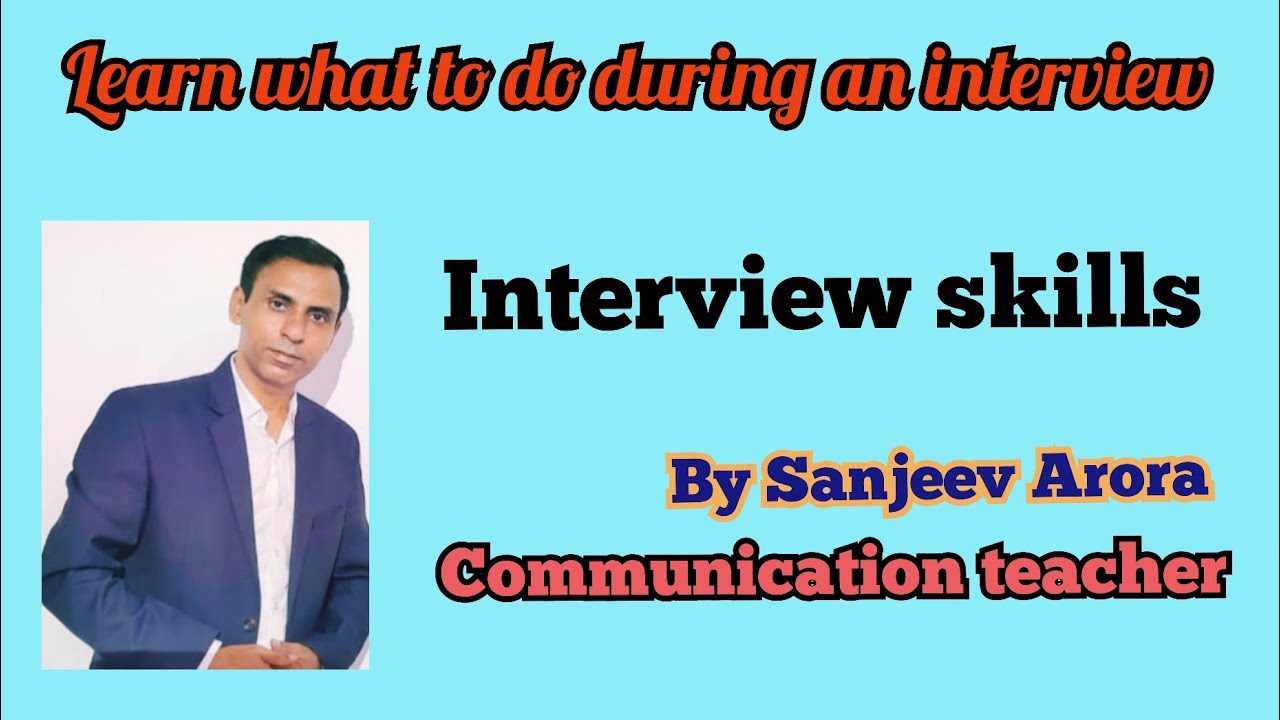 INTERVIEW SKILLS - TIPS FOR SUCCESS - YouTube
