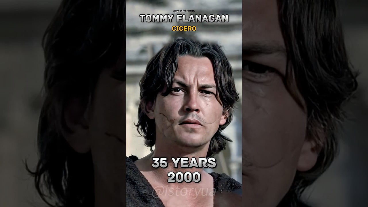 The Evolution of the Supporting actors of Gladiator Then & Now