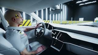 Air Bag Deployment in 3D: Crash Tests, Simulations & Safety Insights