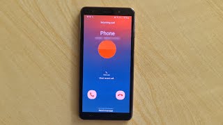 Samsung A7 One ui 2 Android 10 incoming Call Over The Horizon Ringtone Resimi