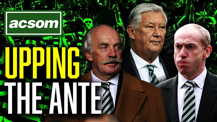 We must make Champions League decisions on recruitment & stadium // ACSOM // A Celtic State of Mind