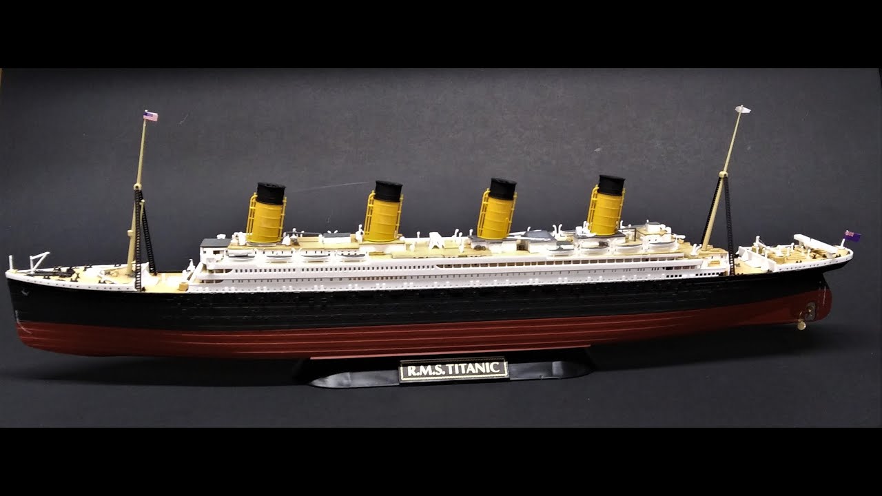 Revell- Rms Kit di Montaggio Modello Titanic, Multicolore, 1:600/44,8 cm,  05498, da 10 anni in su