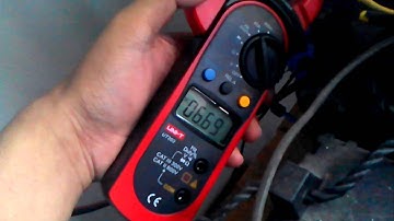Measuring the current of solar panels using UNI-T UT203