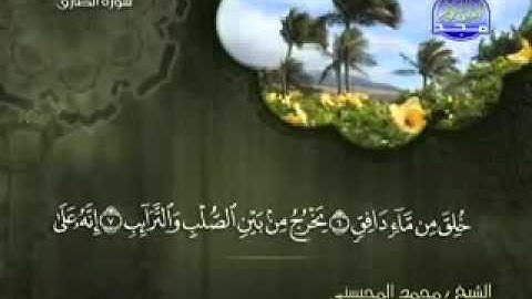 سورة الطارق كاملة الشيخ محمد المحيسني