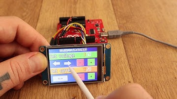 Power supply interface on Nextion TFT with Arduino