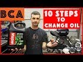 10 Steps to Change Motorcycle Oil on BMW G 650 GS