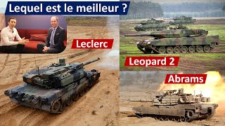 Que vaut vraiment le char Leclerc face aux Leopards, Abrams ou T-72 ?