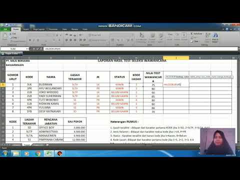 Tugas Excel Halisah Administrasi Perkantoran 1 Semester 2 