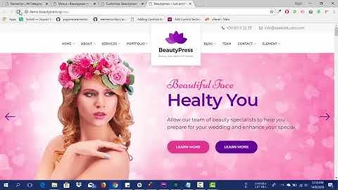 BeautyPress WP: Remove Center menu to Left align menu