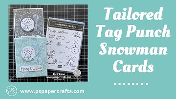 How to use the Tailored Tag Punch to Create Fun Background Layers