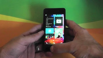 Accessing BlackBerry Hub / Peek On BlackBerry 10