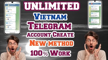 Unlimited Vietnam Telegram  Account Create.New Method.100%Work Method 2025  #telegram #whatsapp