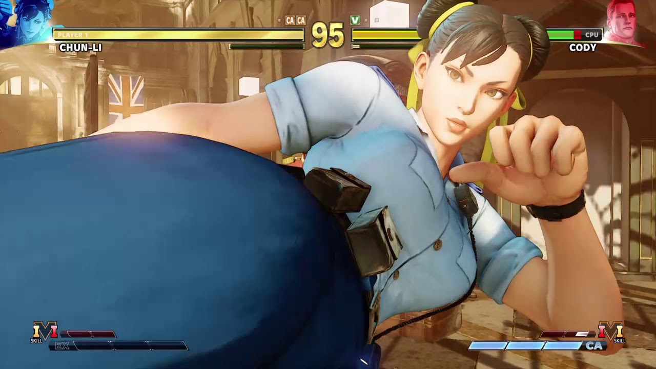 STREET FIGHTER V Chun - li vs Cody - YouTube