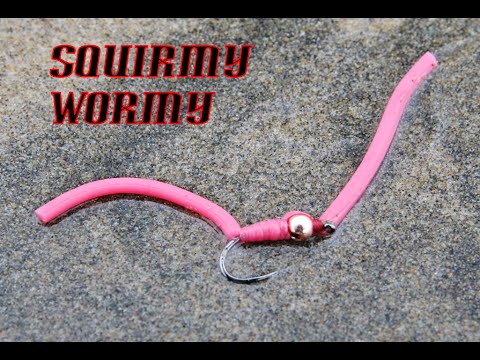 Squirmy wormy fly tying tutorial 