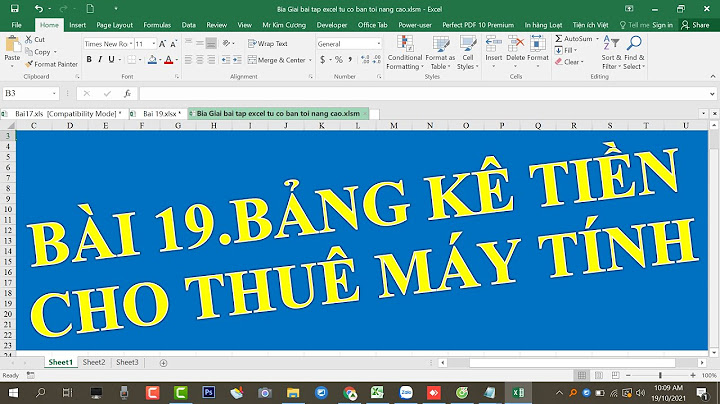 Bài tập excel bảng kê tiền khách trả phòng năm 2024