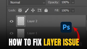 How to fix no layer panel in photoshop