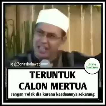 story wa  pesan untuk calon mertua dari Alm. ustad jefri {uje}