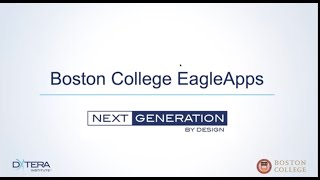 Introduction to EagleApps: Full Webinar