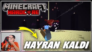 LAZ - Peach Minecraft Hardcore'da 100 Gün Videosunu İzliyor ! *Çok Şaşırdı*