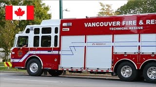*SPECIAL* Vancouver NEW Technical Rescue 'TR-9' Out For a Drive