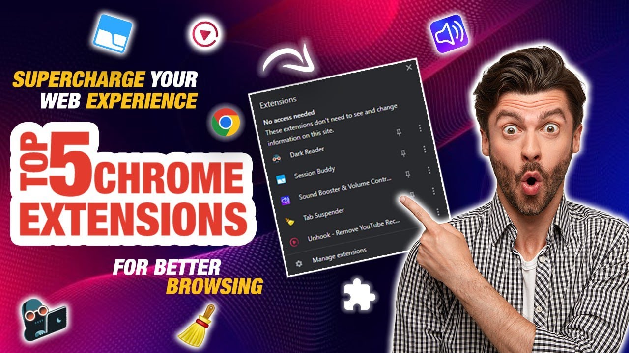 Top 5 Chrome extensions in 2023 || Supercharge your Google Chrome ...