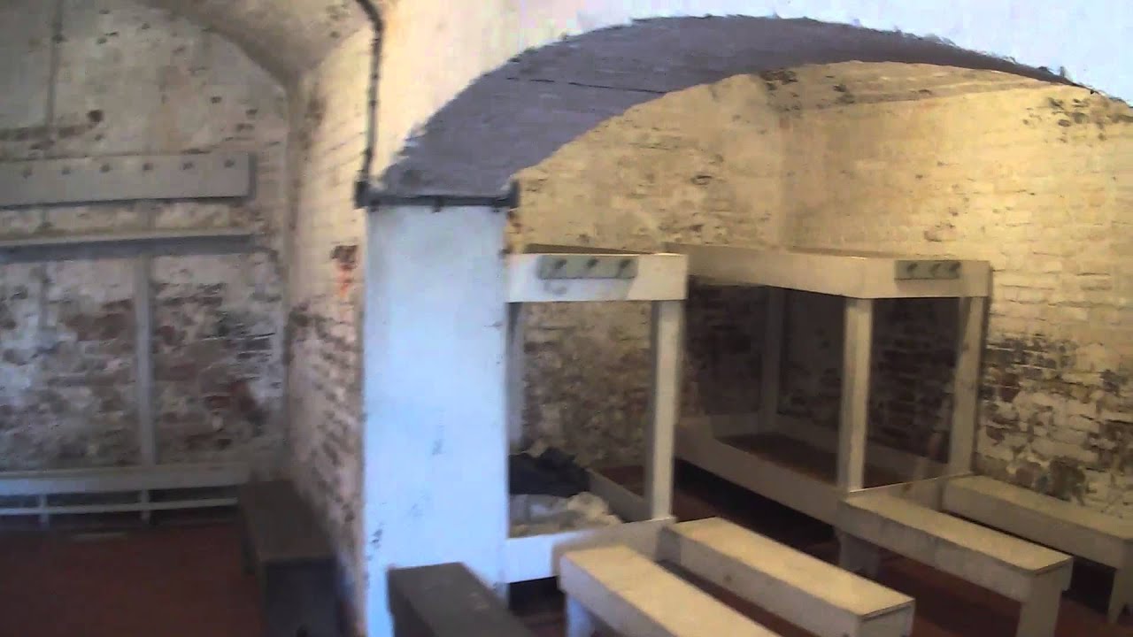 Walking Around Inside Old Fort Jackson in Savannah, Georgia