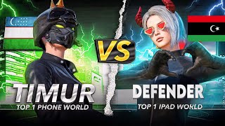 teo TIMUR 🇺🇿 N1 Mobile vs CGTxDEFENDER 🇱🇾 N1 iPad| the most strongest Room🤩🔥|in AbnZombie live