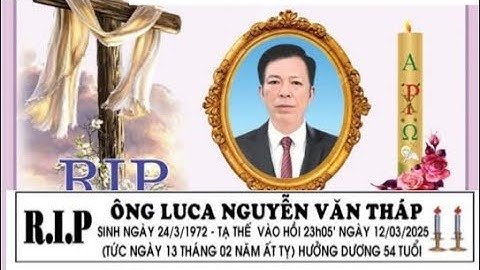 🔴Giáo Xứ Công Bồi, Thánh Lễ An Táng Và Cầu nguyện Cho Linh hồn Ông LUCA Nguyễn Văn Tháp